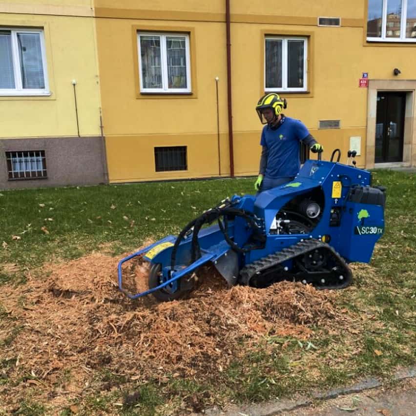 Frézování pařezů